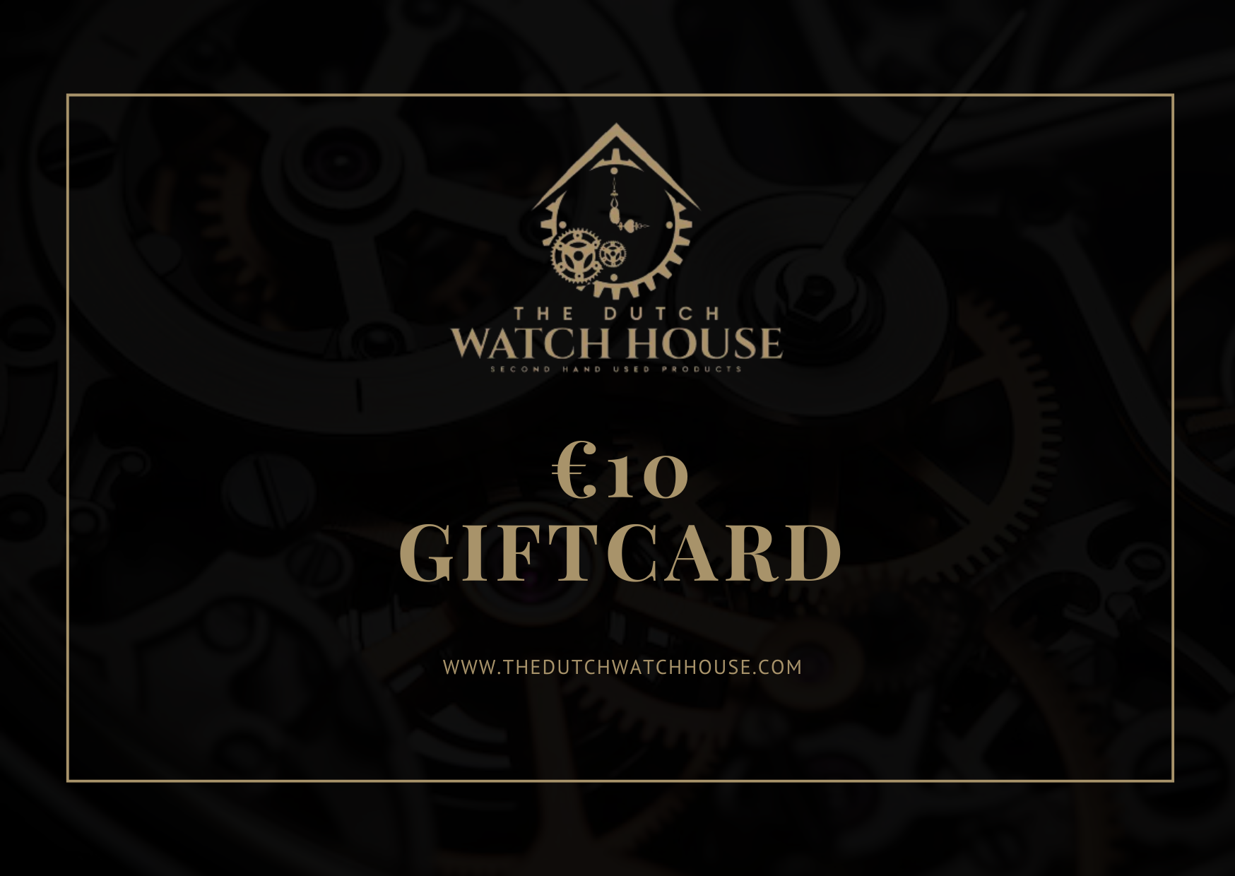 TheDutchWatchHouse 10,- Giftcard
